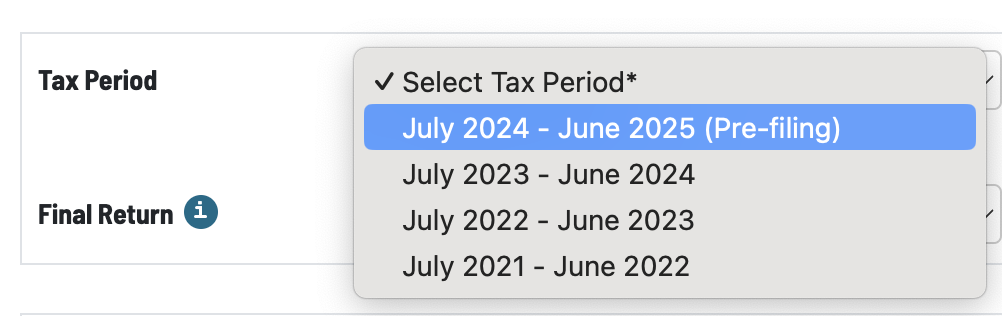 Pre-File Form 2290